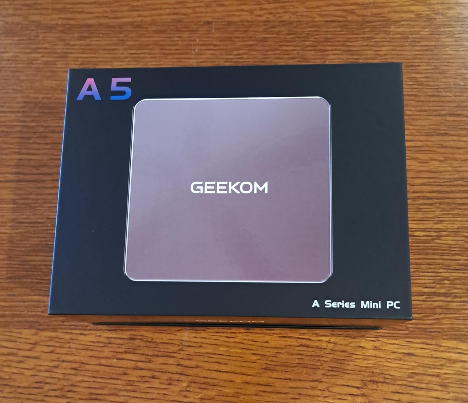 GEEKOM A5 Mini PC, Home Office & Media Server Desktop Computer, AMD Ryzen 5 7430U, 16GB RAM (Upgradable) 1TB M.2 NVMe SSD, Windows 11 Pro, Support 8K/Wi-Fi 6/USB 3.2/SD Slot/6x USB, 3-Year Coverage customer photo 1