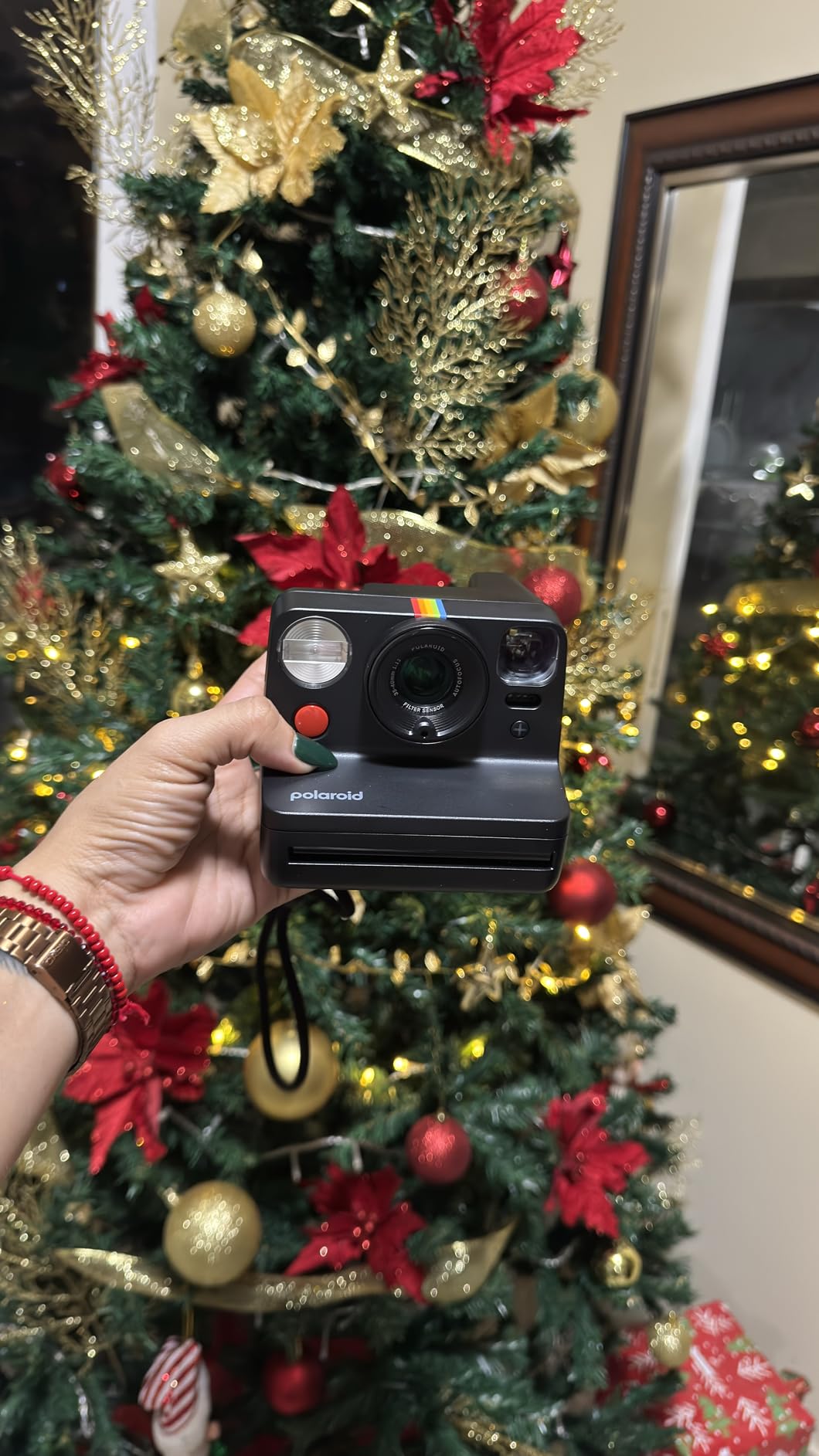 Now+ 3rd Generation I-Type Instant Camera + Film Bundle - Now+ Bluetooth App Controlled Arctic Blue Camera + 16 Color Photos customer photo 1