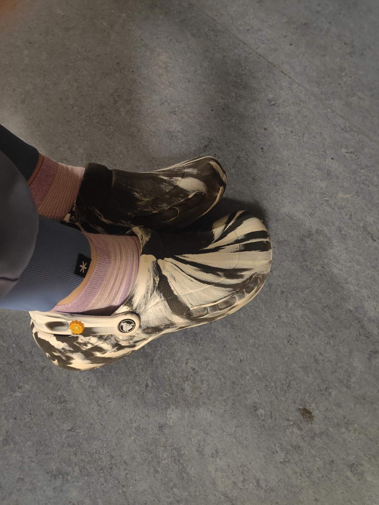 Crocs Unisex-Adult Bistro Graphic Clogs, Slip Resistant Work Shoes customer photo 1