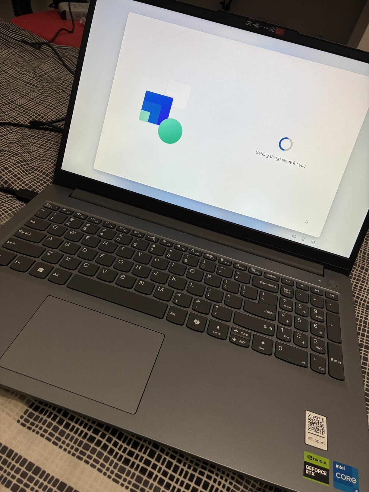 Lenovo LOQ Essential AI-Powered Student Gaming Laptop - Intel Core i5-12450HX - 15.6