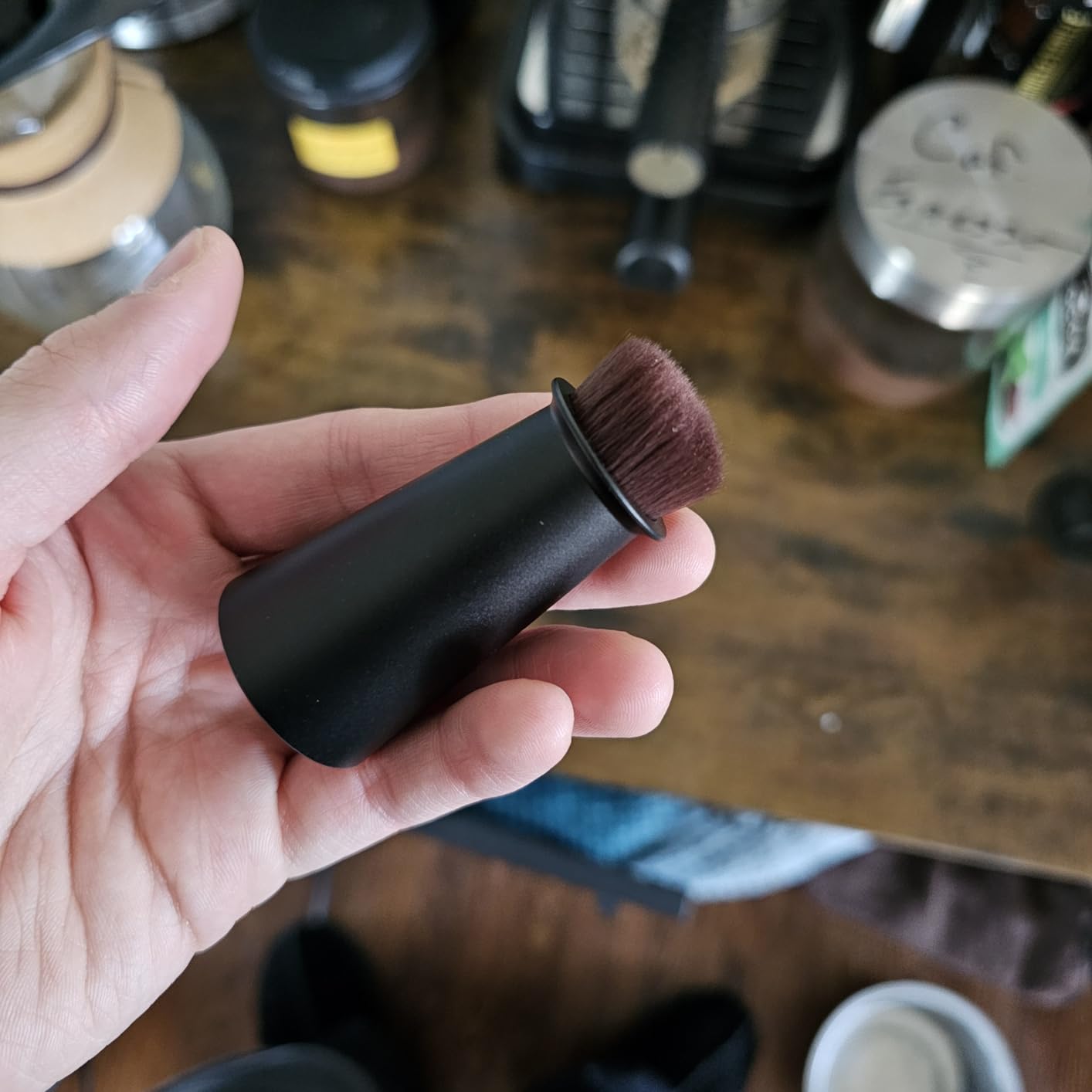 Conical Burr Coffee Grinder, Anti-Static, 0.1s Timer, Smart Memory | 34 Grind Settings, 40mm Burr, Cup & Time Control, Direct-to-Portafilter, Less Mess, Easy Cleanup, Espresso to French Press customer photo 2