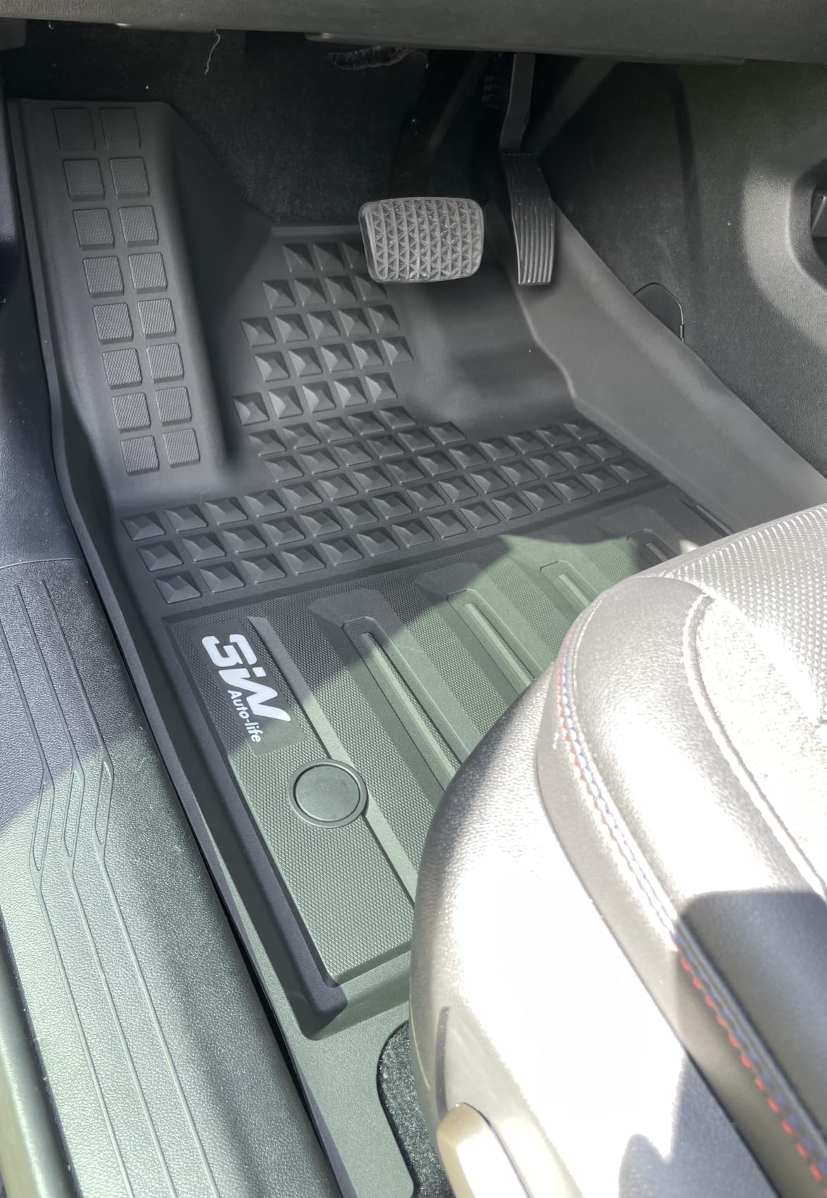 3W Floor Mats & Cargo Mat & Seat Back Mats for 2021-2026 (Only 7 Seats) Chevy Suburban/GMC Yukon XL (Only Yukon XL, Not Fit Yukon)/Cadillac Escalade ESV (Not Escalade), All Weather Car Mats customer photo 1