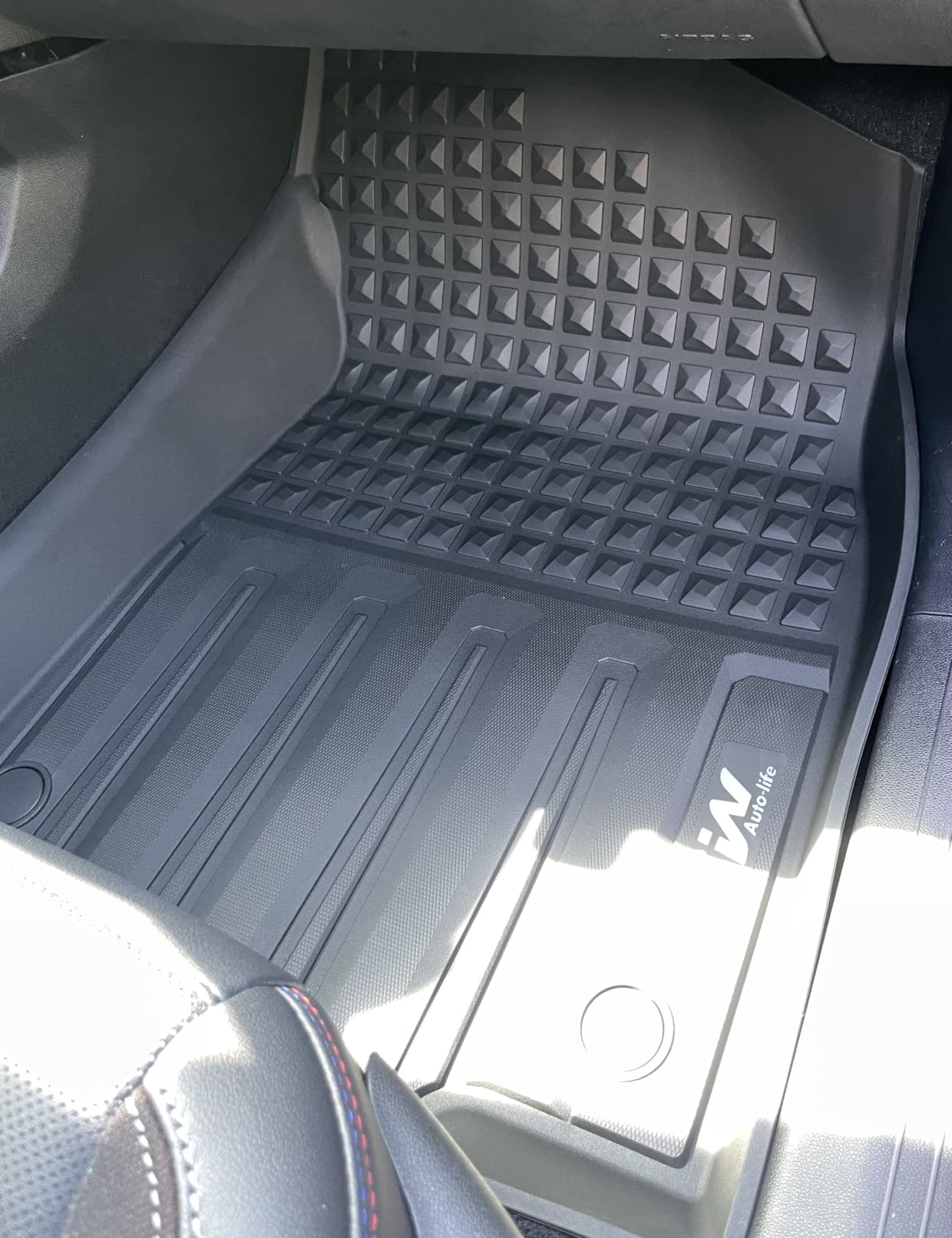 3W Floor Mats & Cargo Mat & Seat Back Mats for 2021-2026 (Only 7 Seats) Chevy Suburban/GMC Yukon XL (Only Yukon XL, Not Fit Yukon)/Cadillac Escalade ESV (Not Escalade), All Weather Car Mats customer photo 2