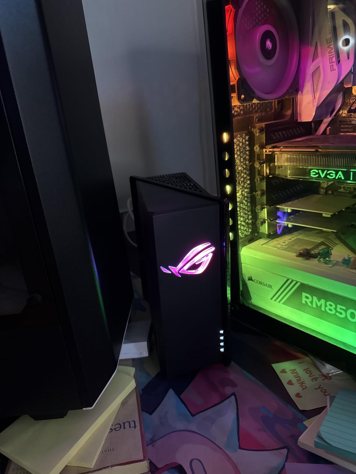 ASUS ROG Strix GS-BE12000 WiFi 7 Gaming Router - Tri-Band, 12Gbps, Mesh customer photo 1