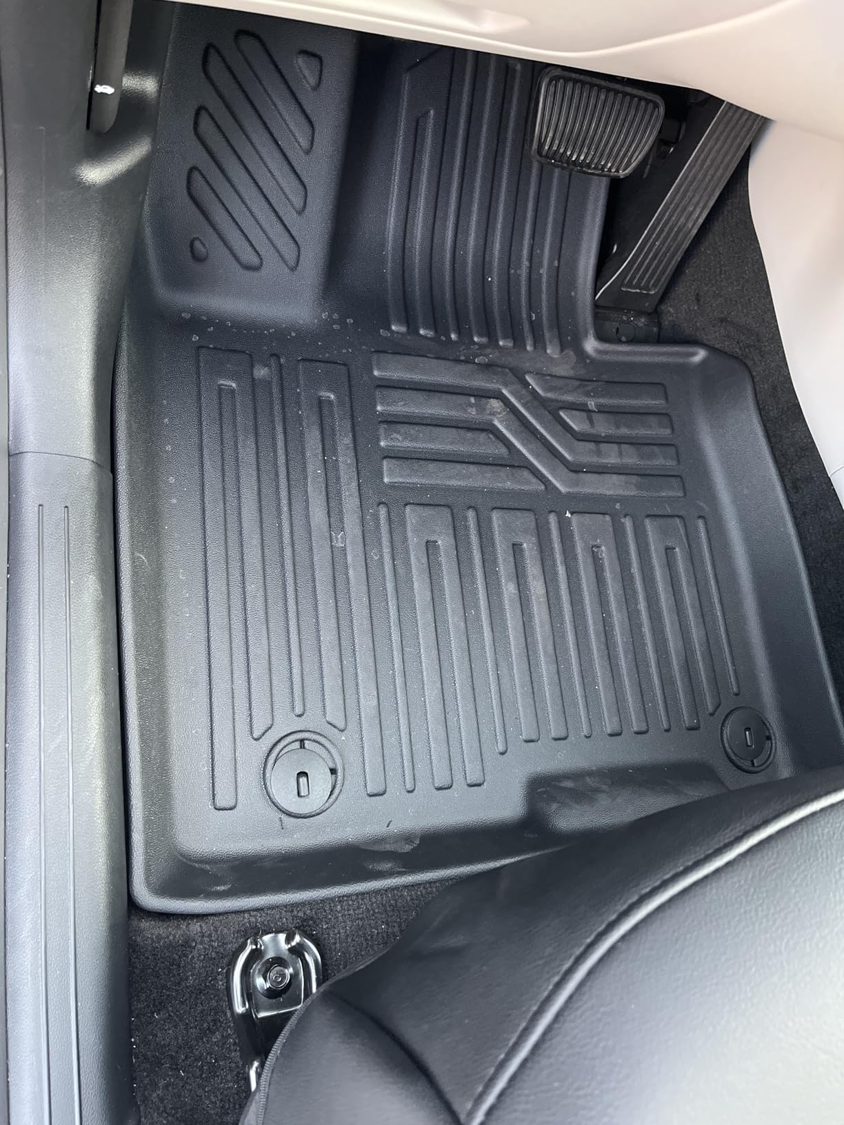 Floor Mats for Hyundai Elantra Gas 2021-2026, All Weather Floor Mats Trunk Cargo Liner and Door Sill Guards Accessories, Full Coverage Set customer photo 1