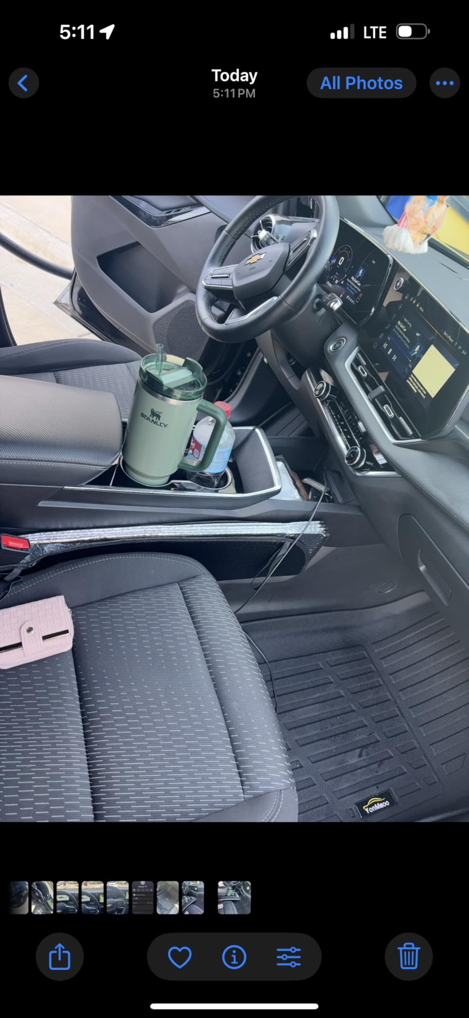 Floor Mats & Cargo Liner Custom Fit for Ford Escape Gas 2020-2026 (Not Hybrid), All Weather TPE Rubber Trunk Mat Full Set customer photo 2