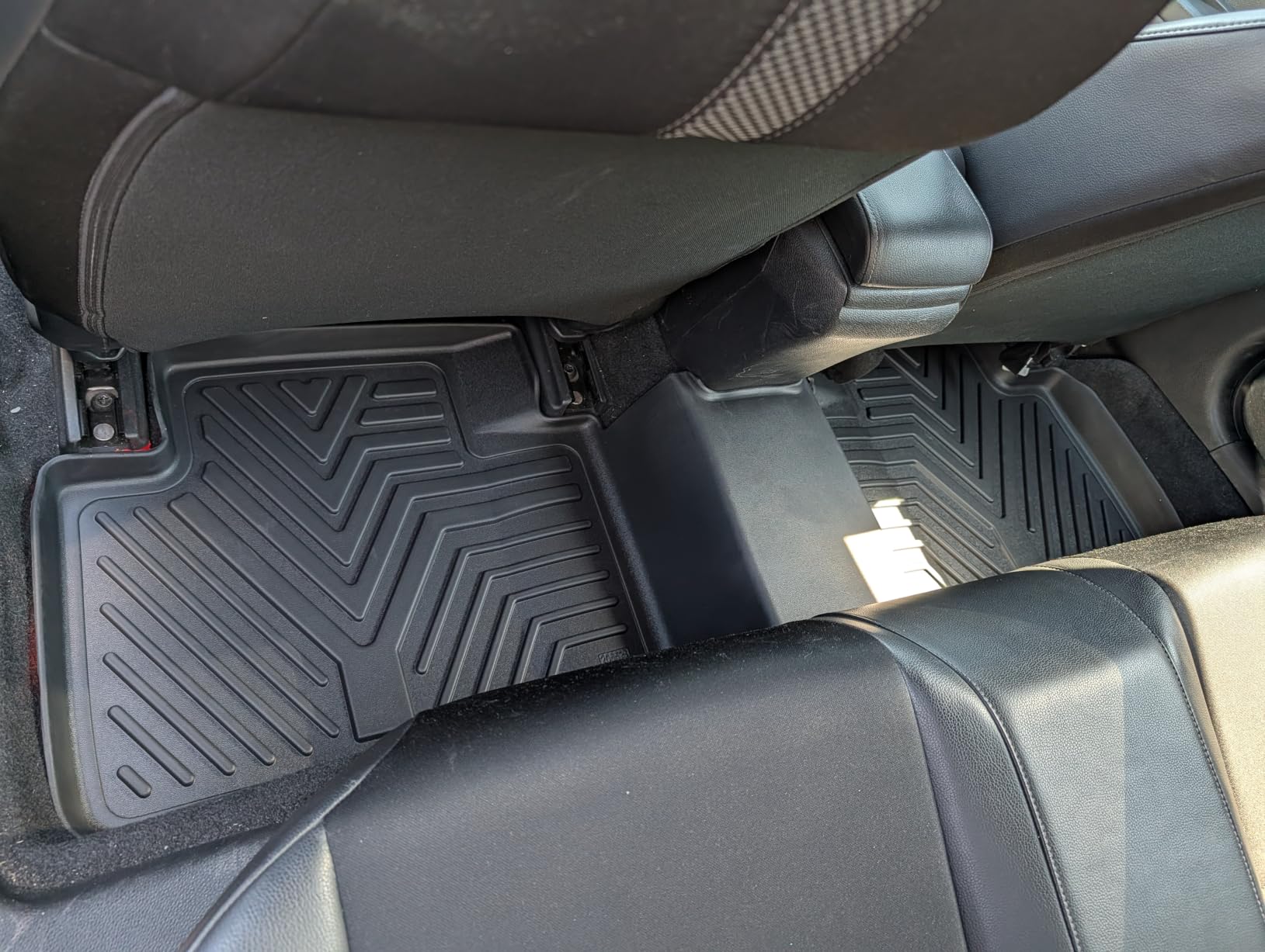 YITAMOTOR Floor Mats for Ford Expedition 2018-2024 7-Seater (Not for Max Model), Custom Fit All Weather TPE Mat, 18-24 Ford Expedition 7 Seats Accessories Floor Liners Full Set, Backrest & Cargo Liner customer photo 2