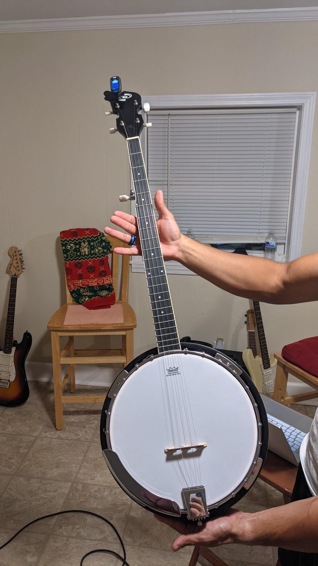 Pyle 5 String Resonator Banjo - Full Size 24 Bracket customer photo 1
