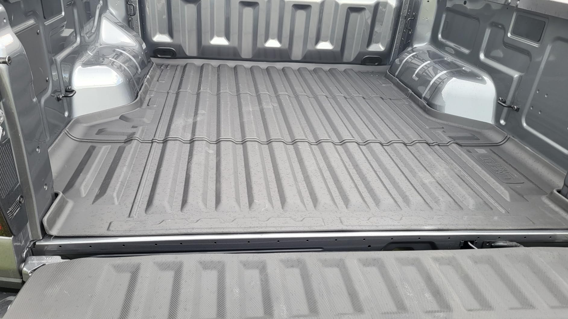 LASFIT Truck Bed Mat + Tailgate Cover for Ford Ranger 2024-2026 (5FT Bed) Fits Bare Bed & Spray-in Liner, TPE Bed Liner, Non-Slip, Waterproof, Full Coverage Bed & Tailgate Protector, Easy Install customer photo 2
