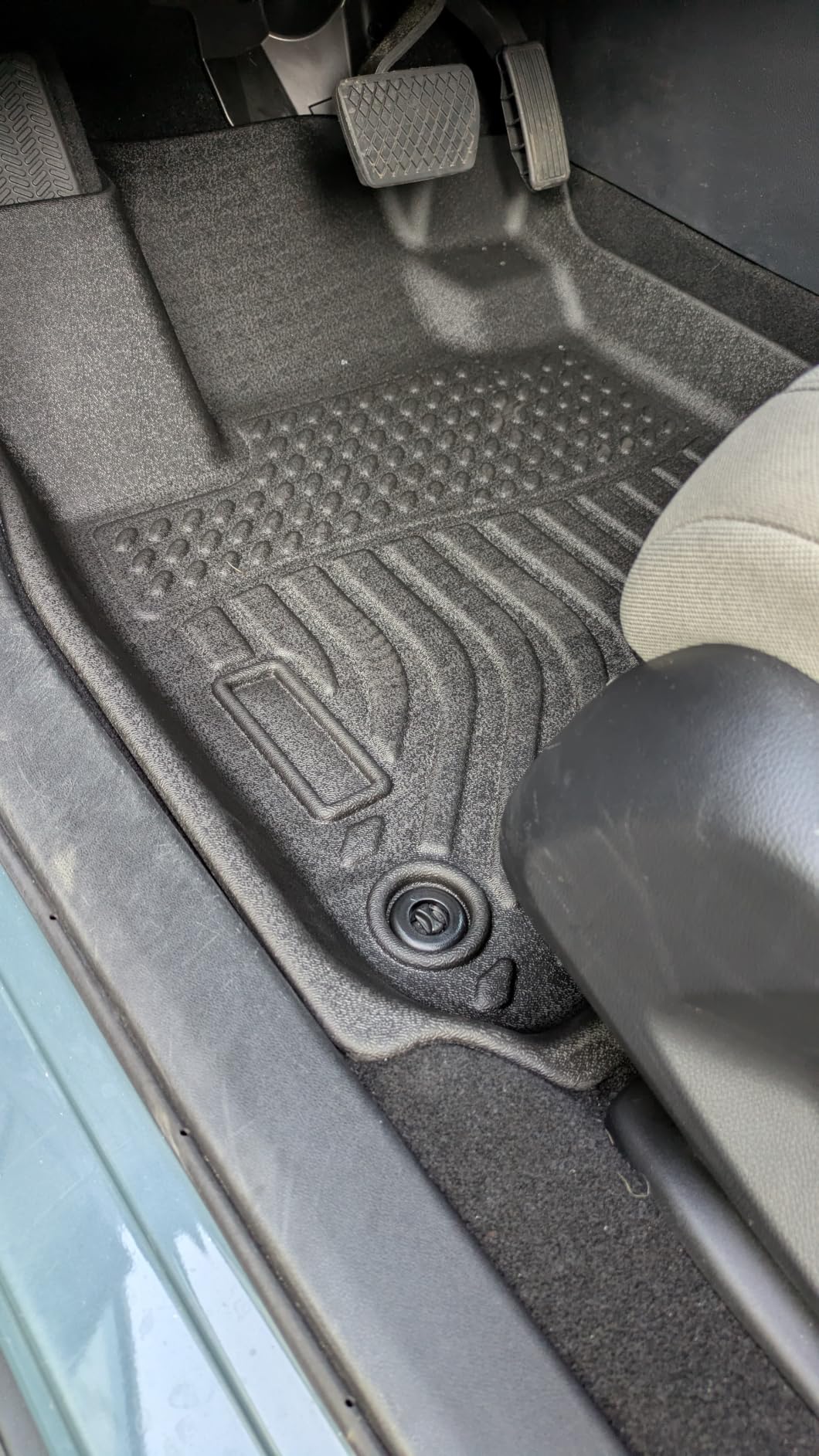 Floor Mats & Cargo Liner for Toyota Sequoia 2012-2022, All Weather TPE Floor Liners Custom Fit Sequoia Heavy Duty Car Mats 1st & 2nd & 3rd Row & Trunk Mat Accessories Odorless Anti Slip Black customer photo 1