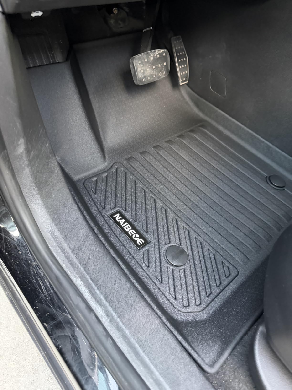 Naibeve Floor Mats for 2016-2025 2026 Volvo XC90 Gas (Not for Hybrid)(B5/B6 MHEV 7-Seater)(2nd Row Bench Seat) - All Weather for Volvo XC90 Floor Mats & Cargo Mat Waterproof Interior Accessories customer photo 1