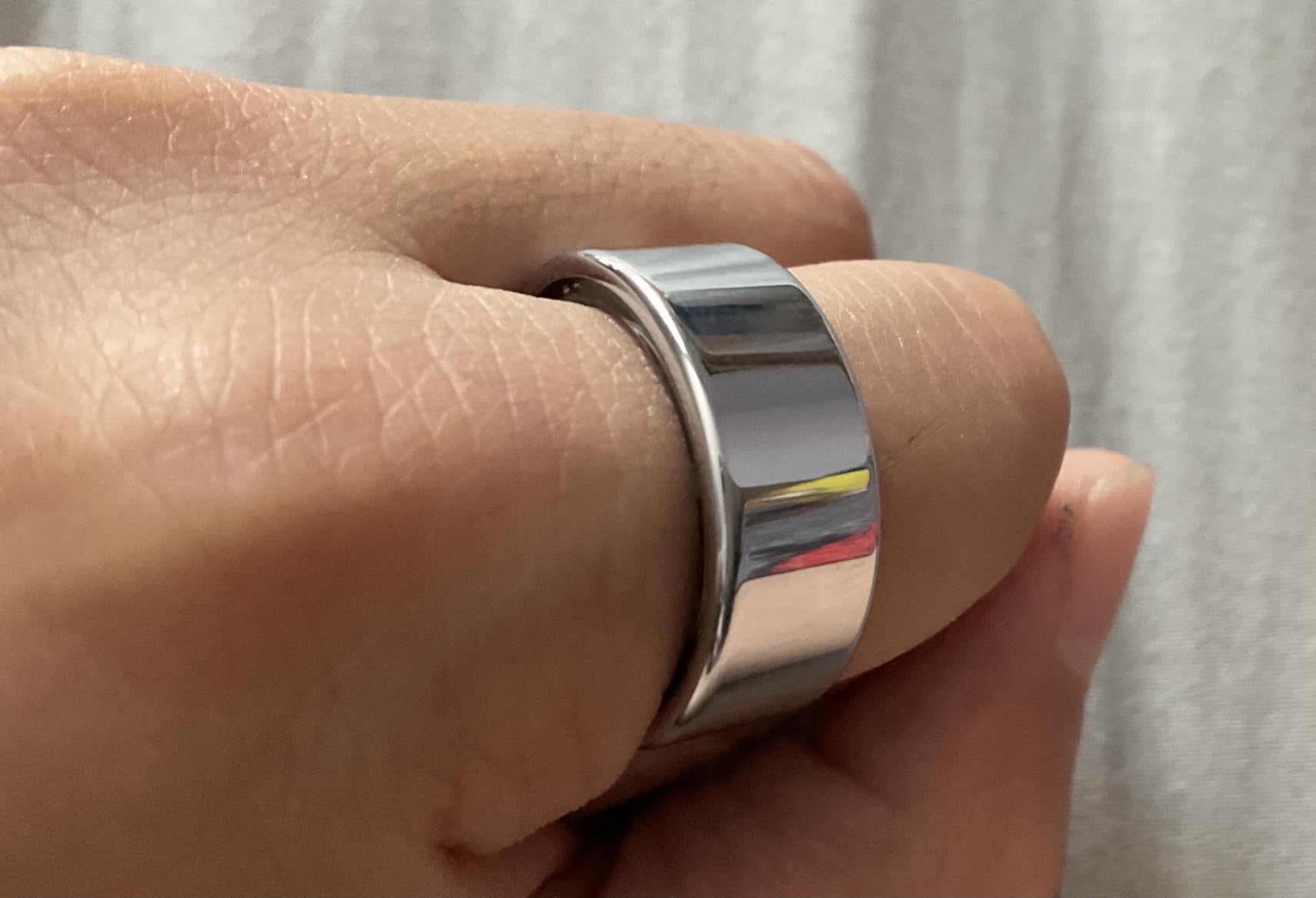Smart Health Ring Fitness Tracker for Men Women, Sleep, Stress & Activity Monitoring, IP68 Waterproof, Long Lasting Battery, No Subscription Fees, Compatible with iOS & Android, Rose Gold 7 customer photo 1
