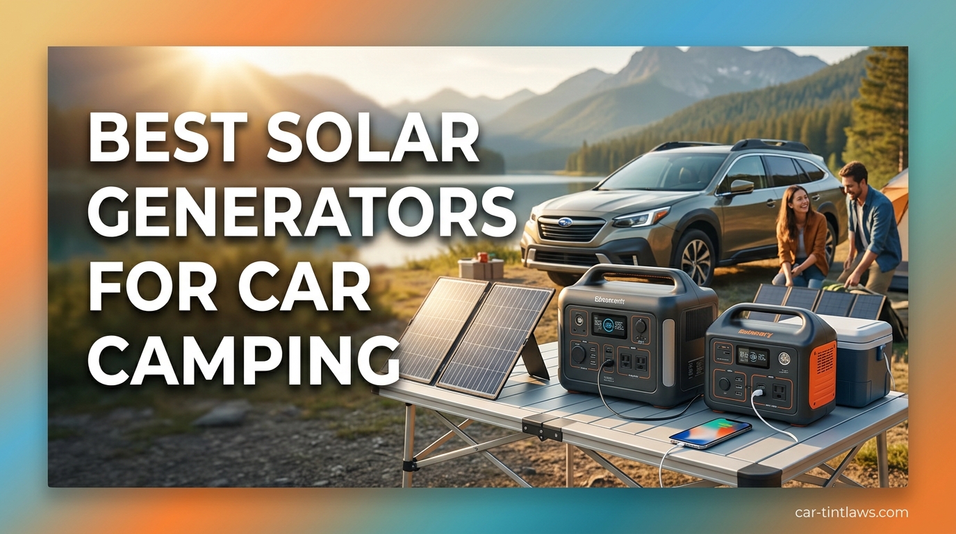Best Solar Generators for Car Camping