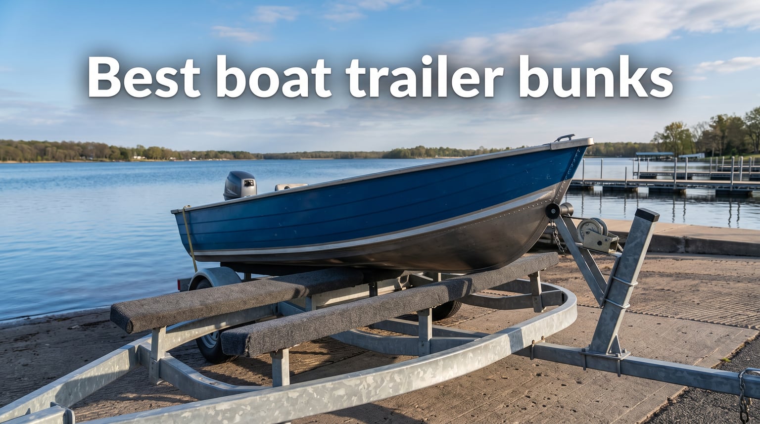 Best boat trailer bunks