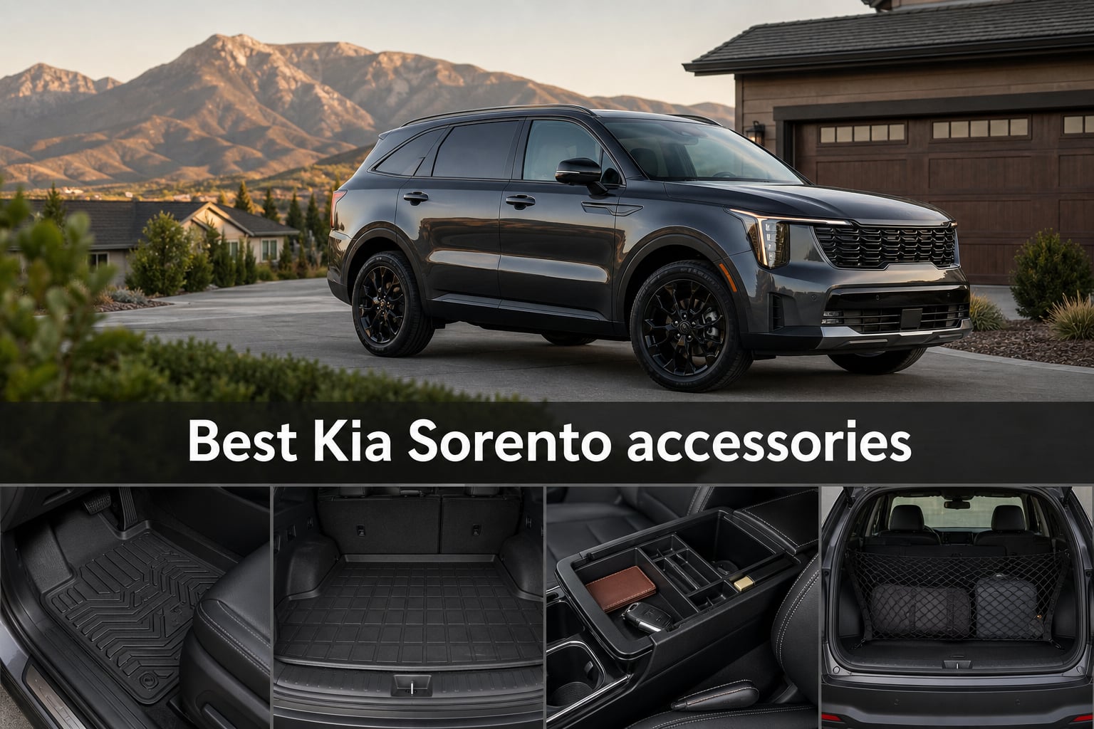Best Kia Sorento accessories