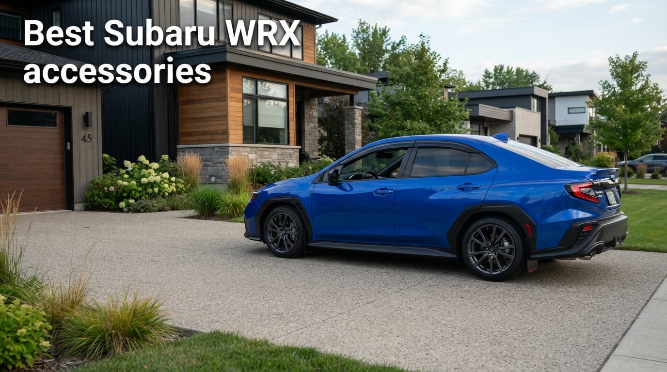 Best Subaru WRX accessories