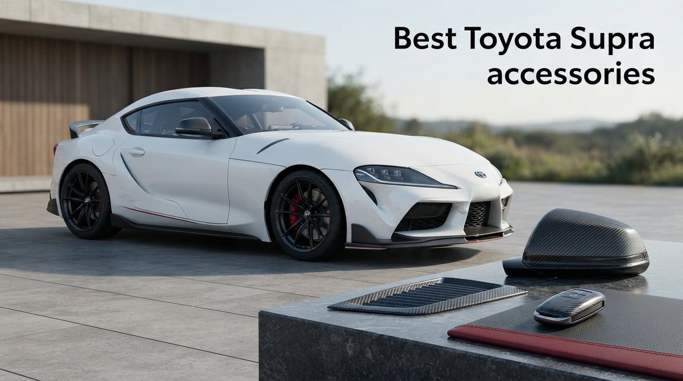 Best Toyota Supra accessories