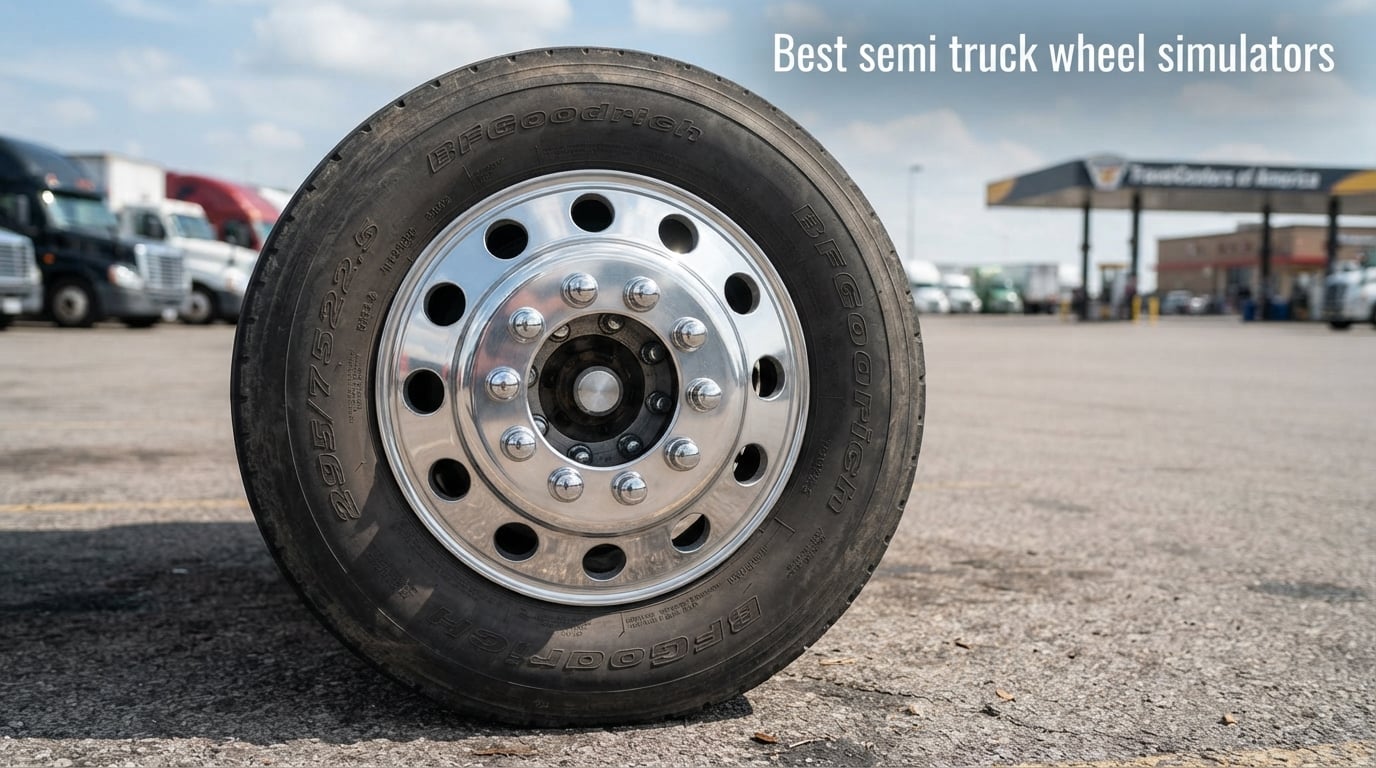 Best semi truck wheel simulators