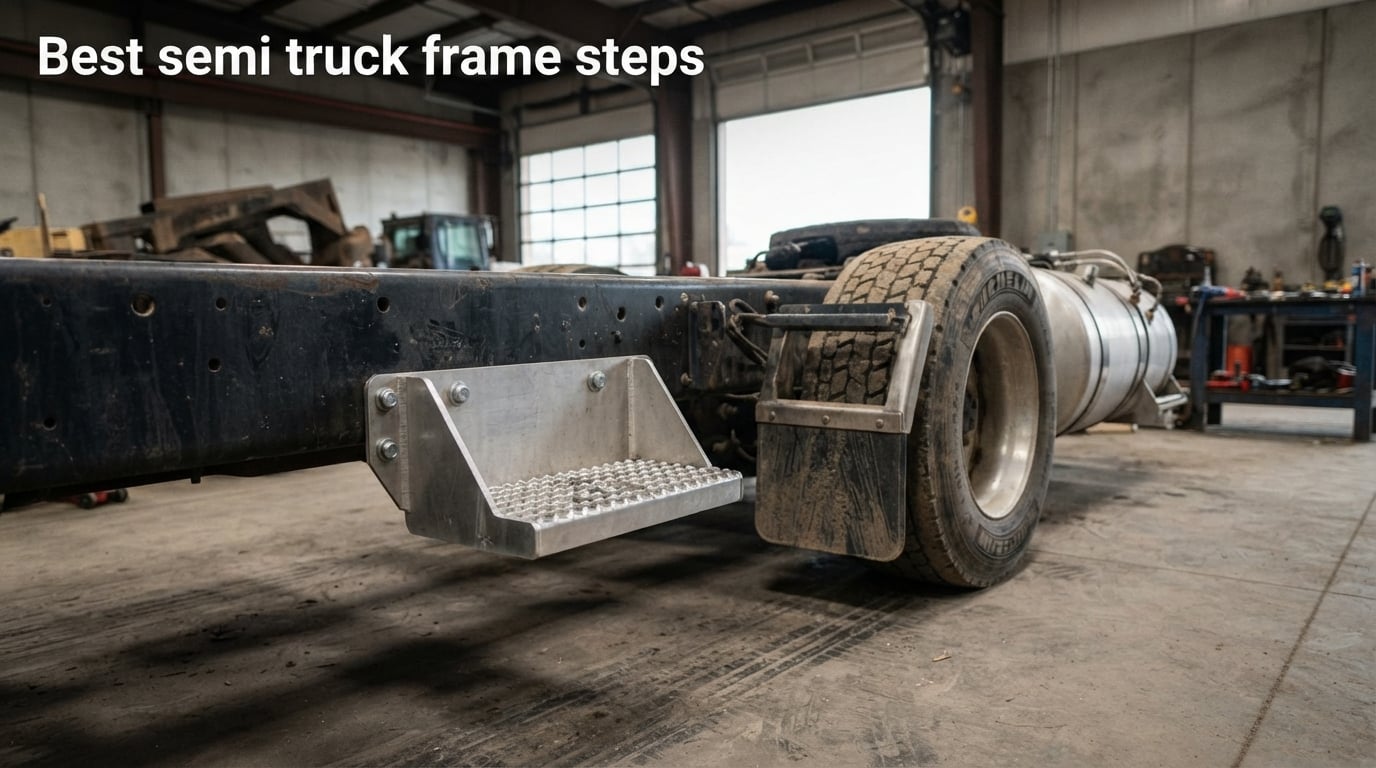 Best semi truck frame steps