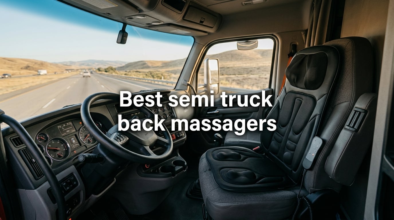 Best semi truck back massagers