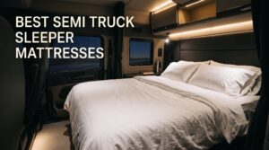 Best semi truck sleeper mattresses