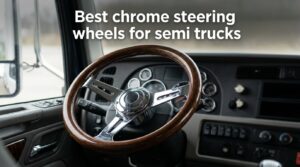 Best chrome steering wheels for semi trucks