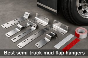 Best semi truck mud flap hangers