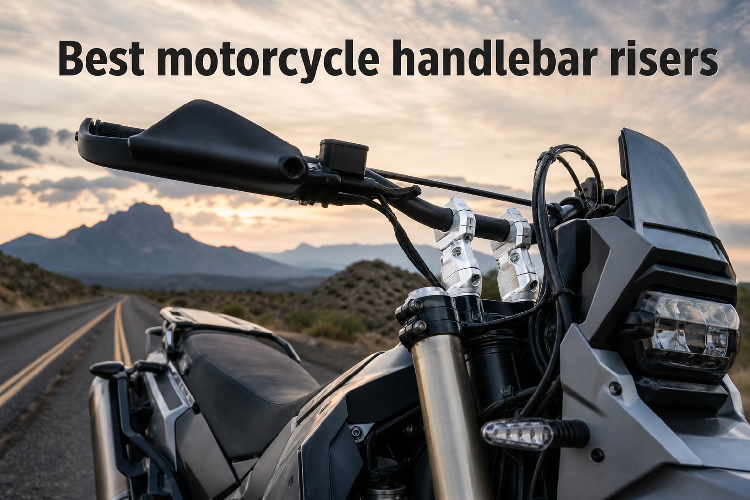 Best motorcycle handlebar risers