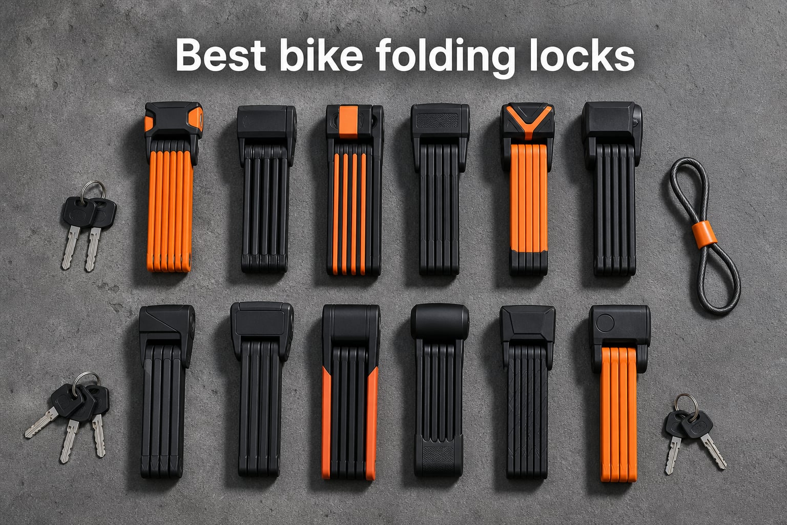 Best bike folding locks