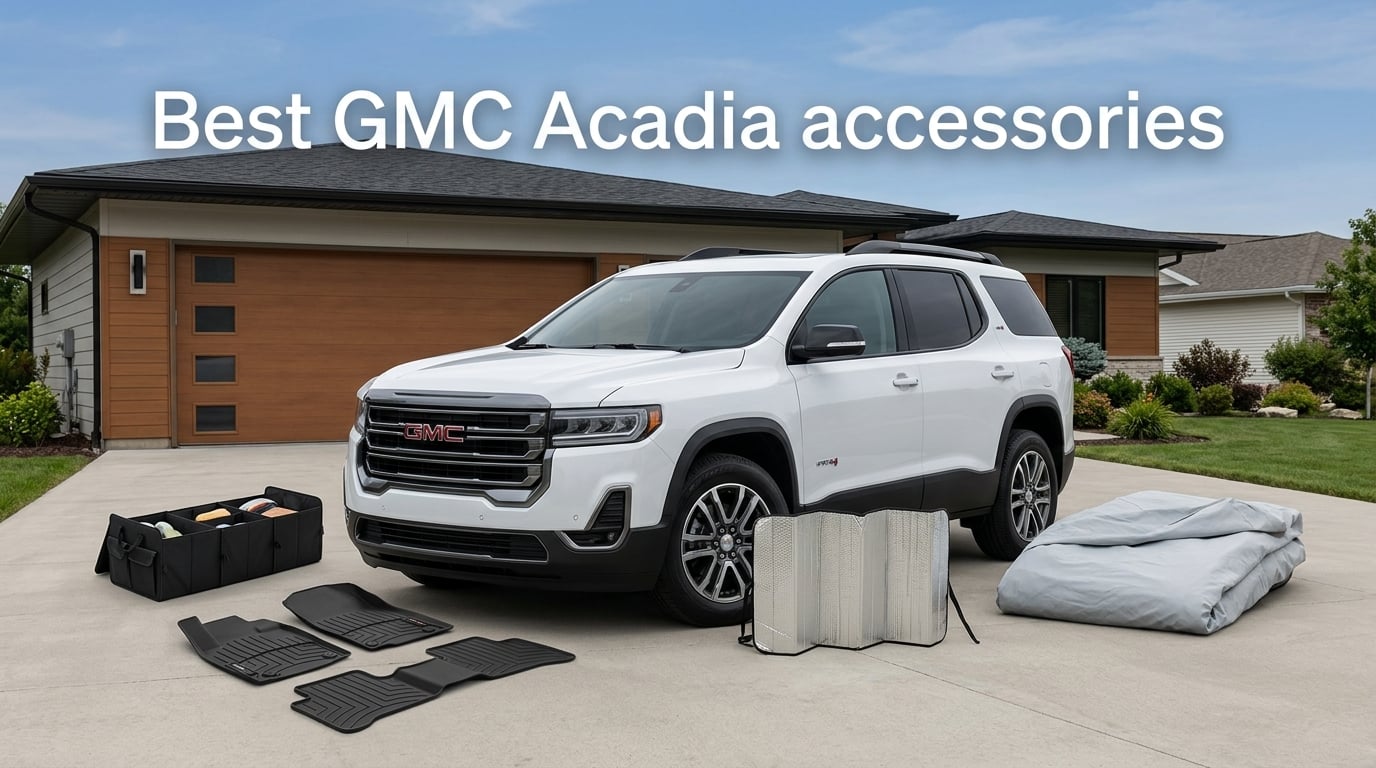Best GMC Acadia accessories