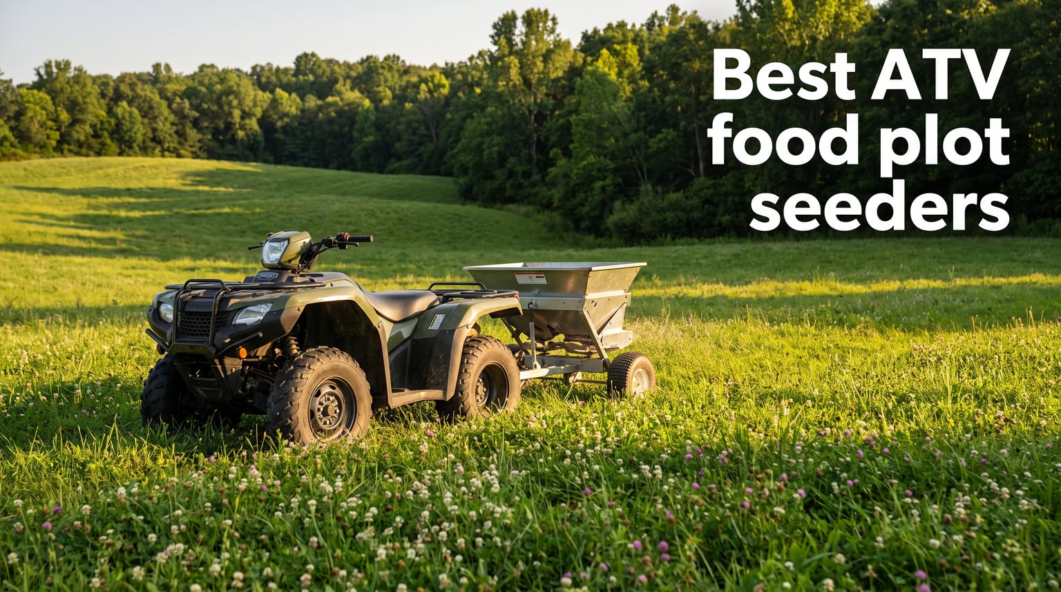 Best ATV food plot seeders