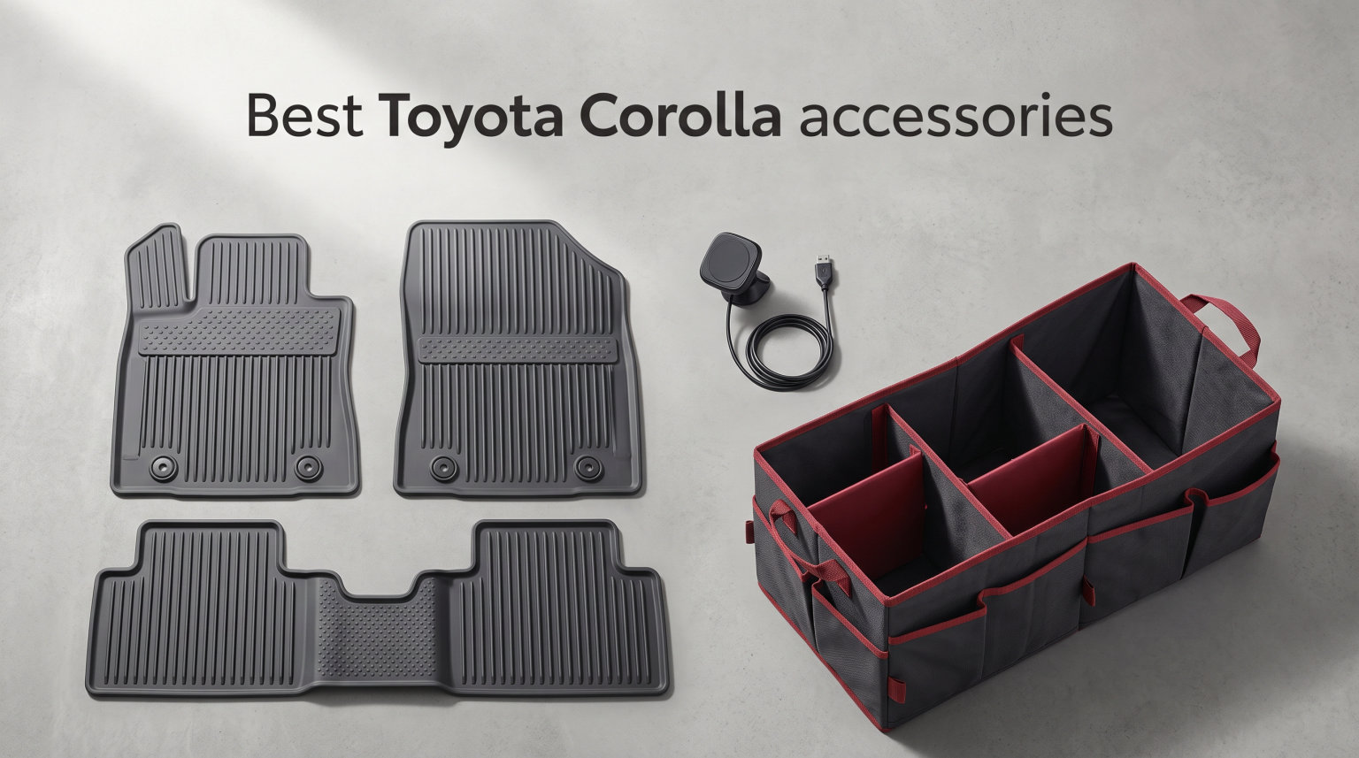 Best Toyota Corolla accessories