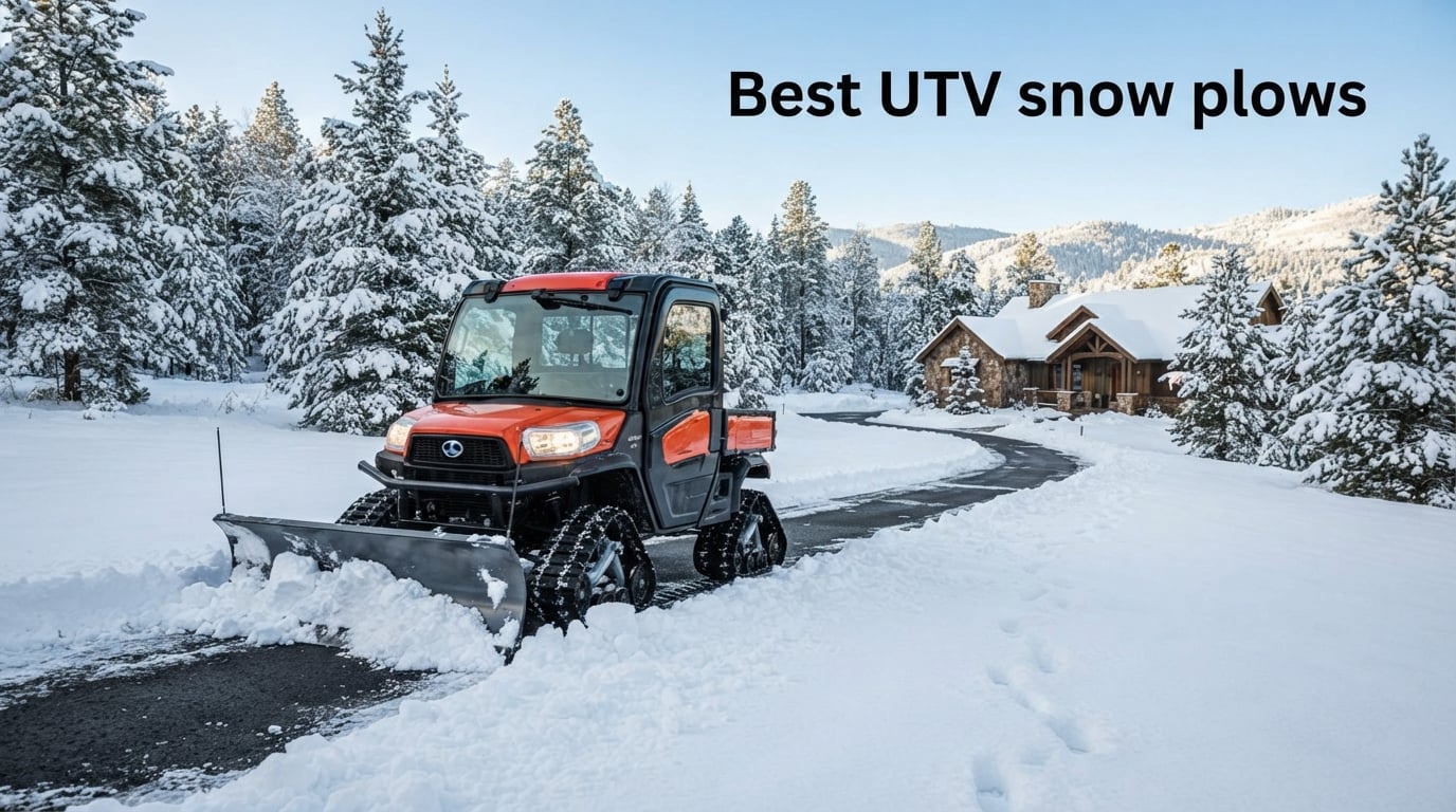 Best UTV snow plows