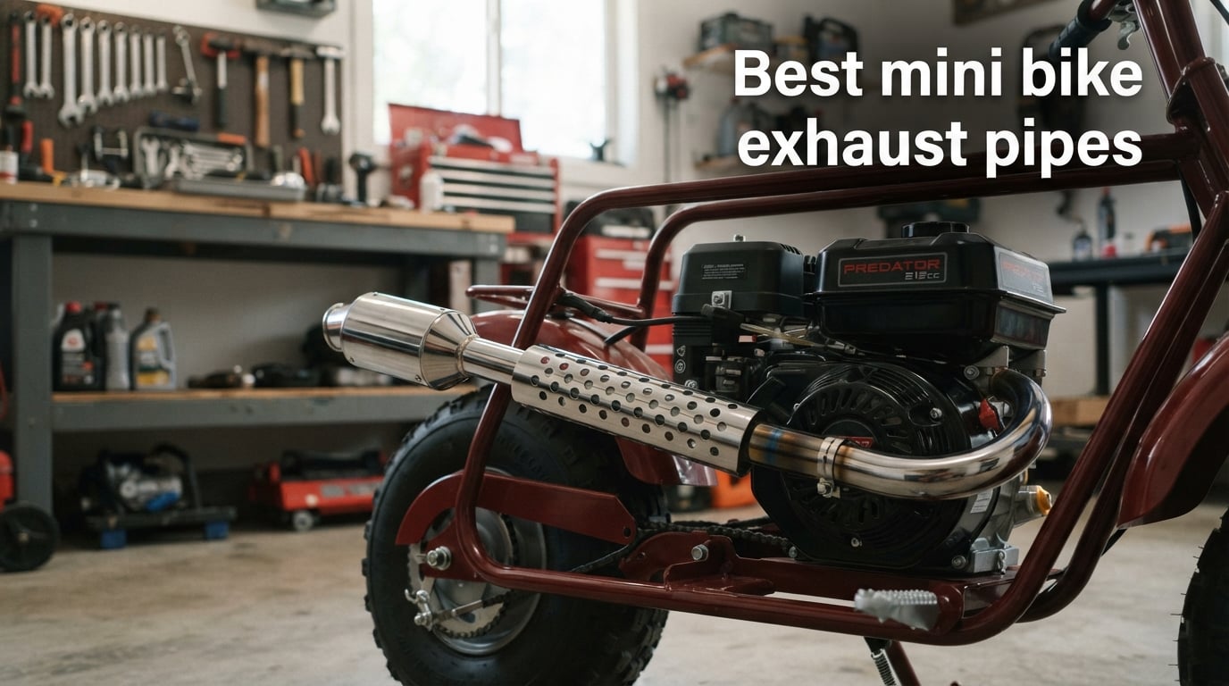 Best mini bike exhaust pipes