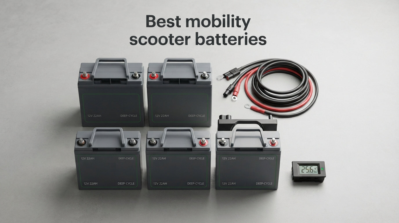 Best mobility scooter batteries