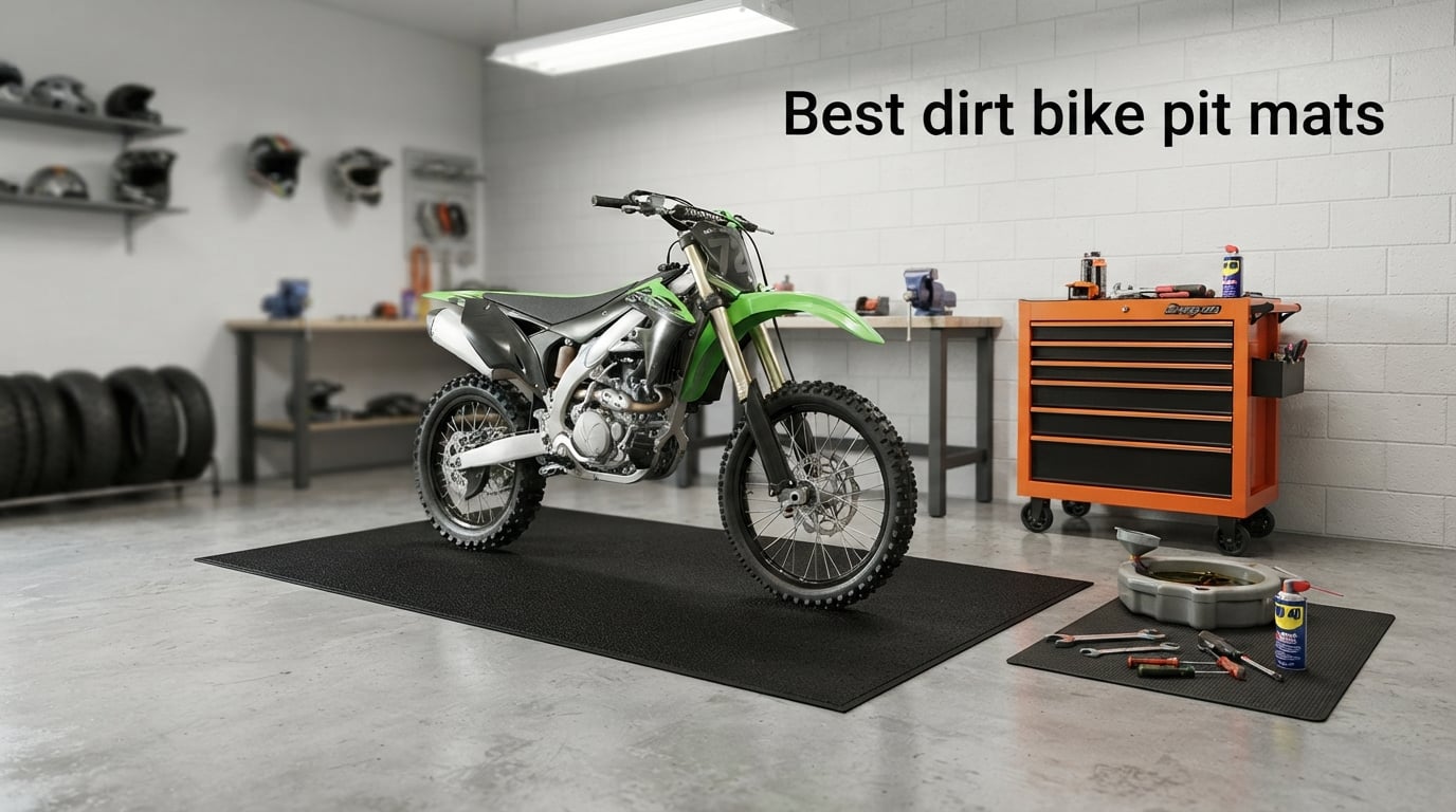 Best dirt bike pit mats
