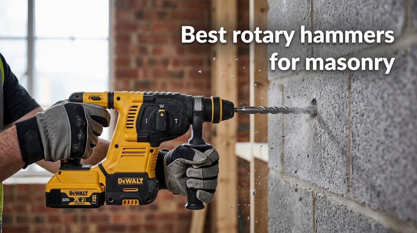 Best rotary hammers for masonry