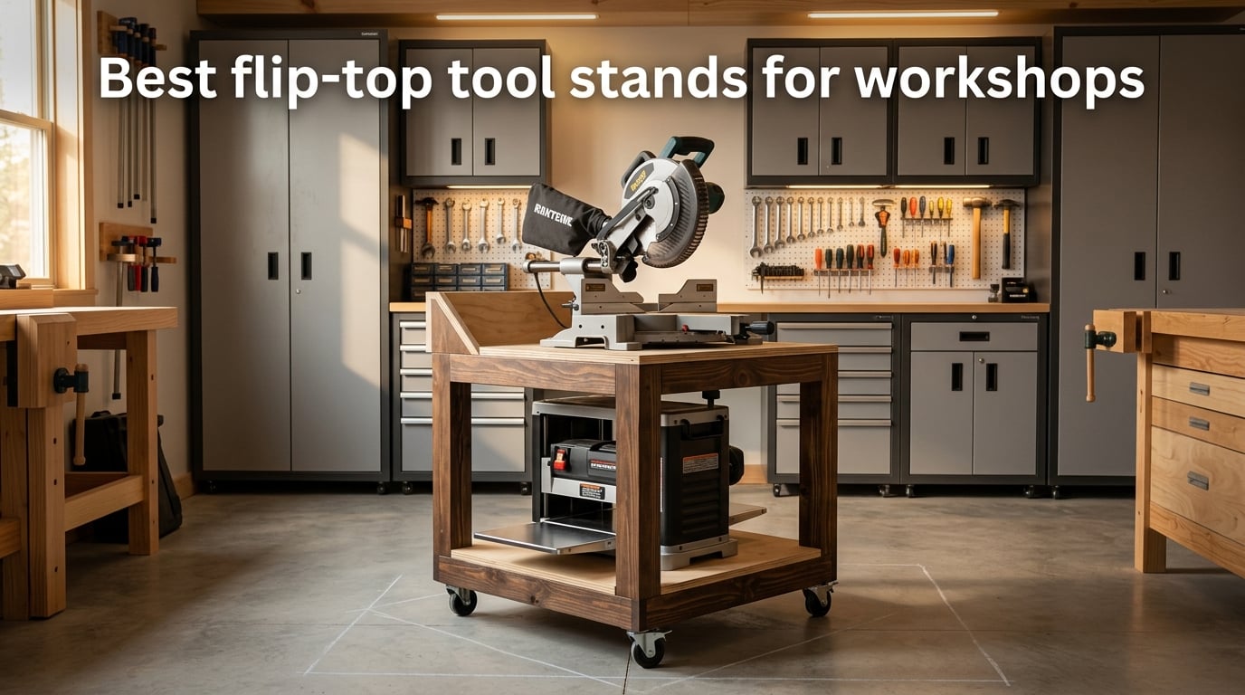 Best flip-top tool stands for workshops