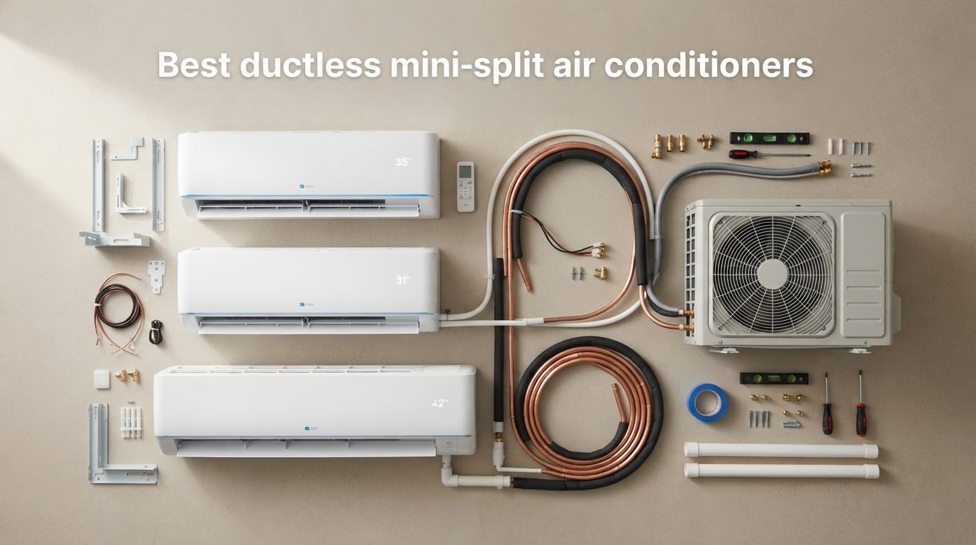 Best ductless mini-split air conditioners