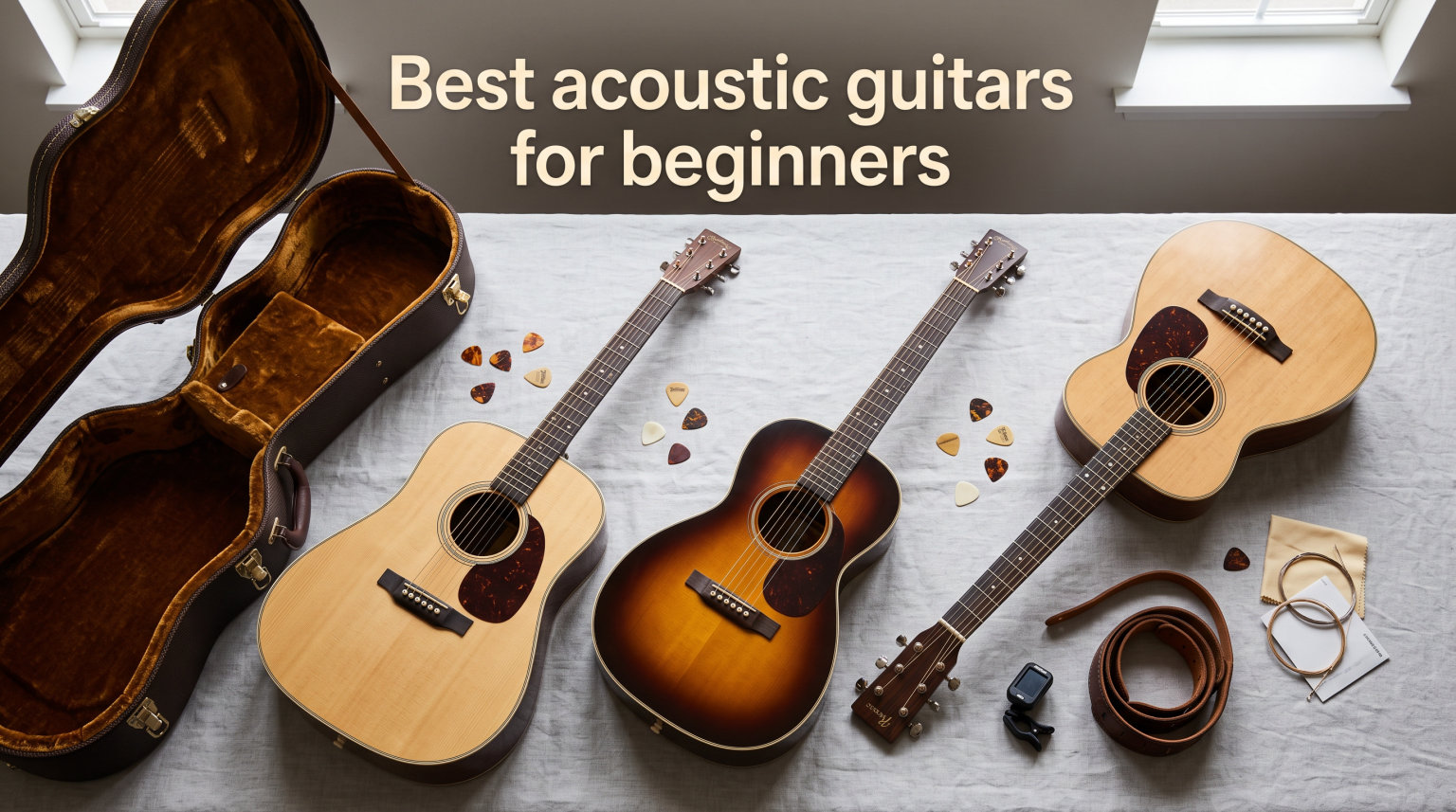 Best acoustic guitars for beginners