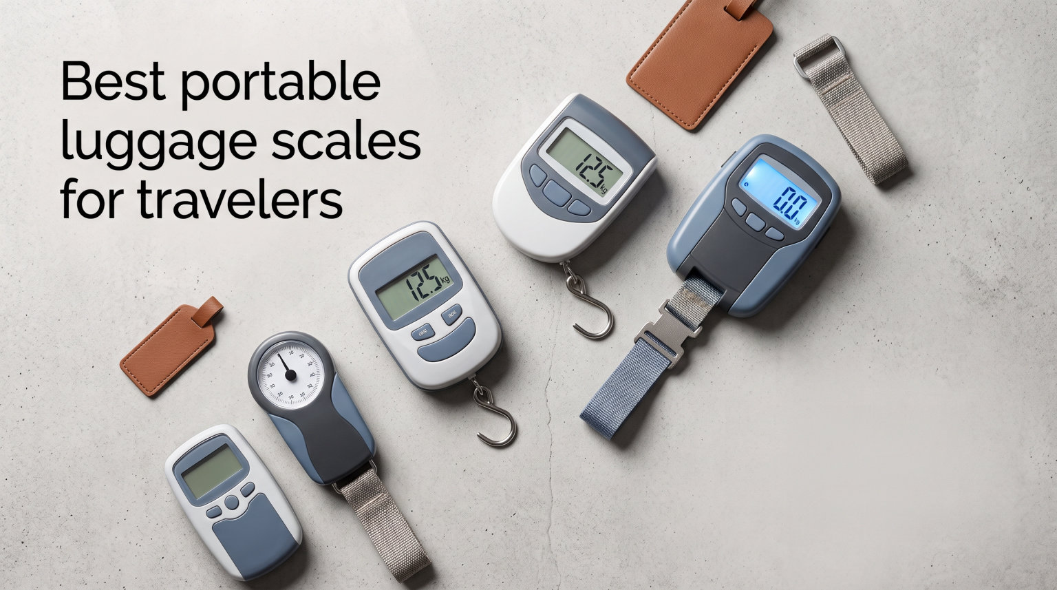 Best portable luggage scales for travelers