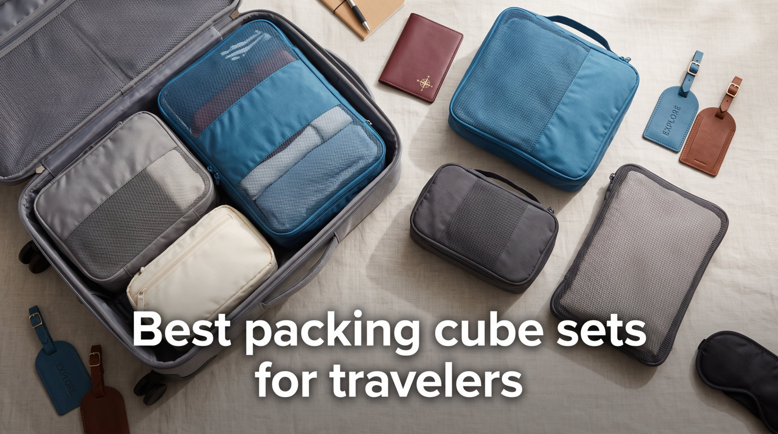 Best packing cube sets for travelers