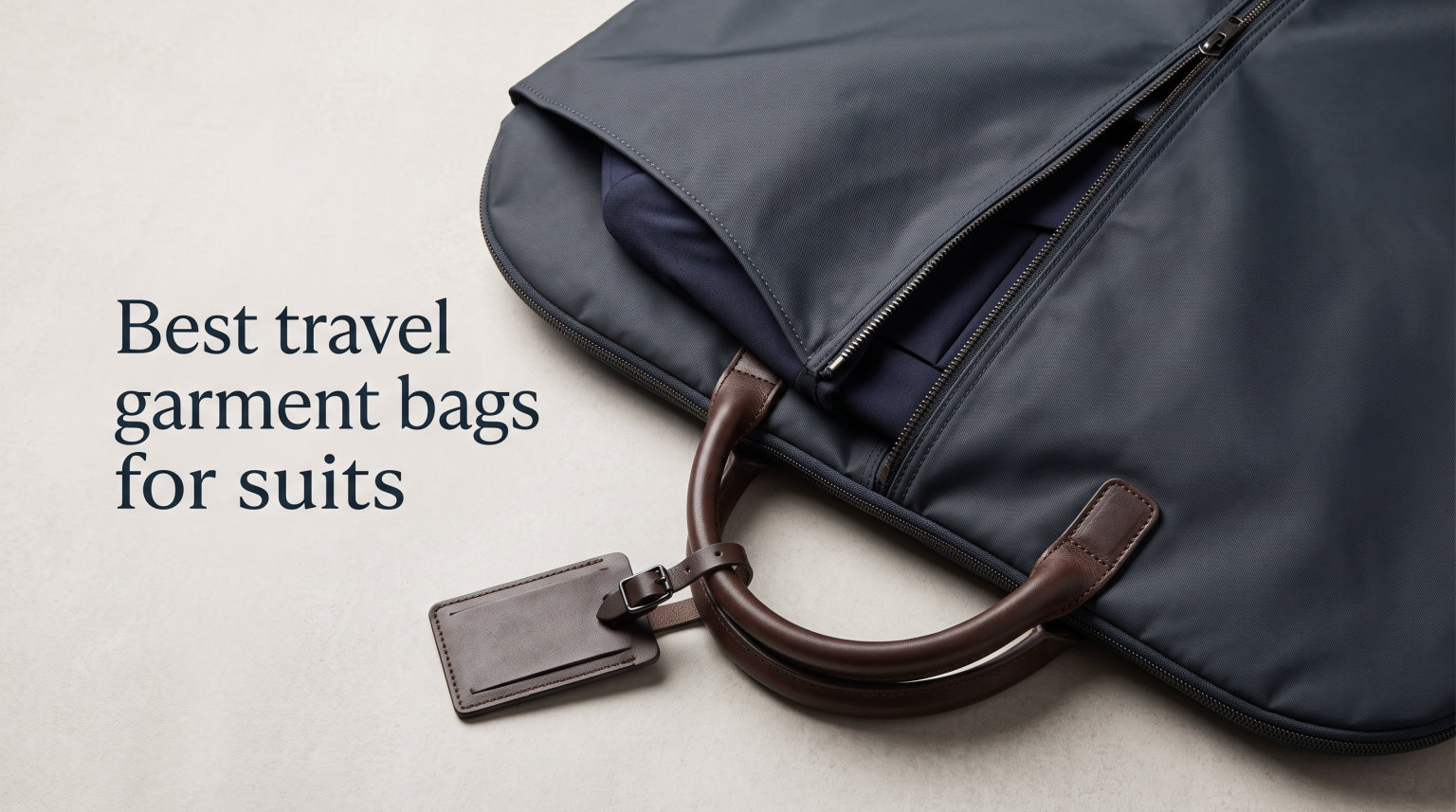 Best travel garment bags for suits