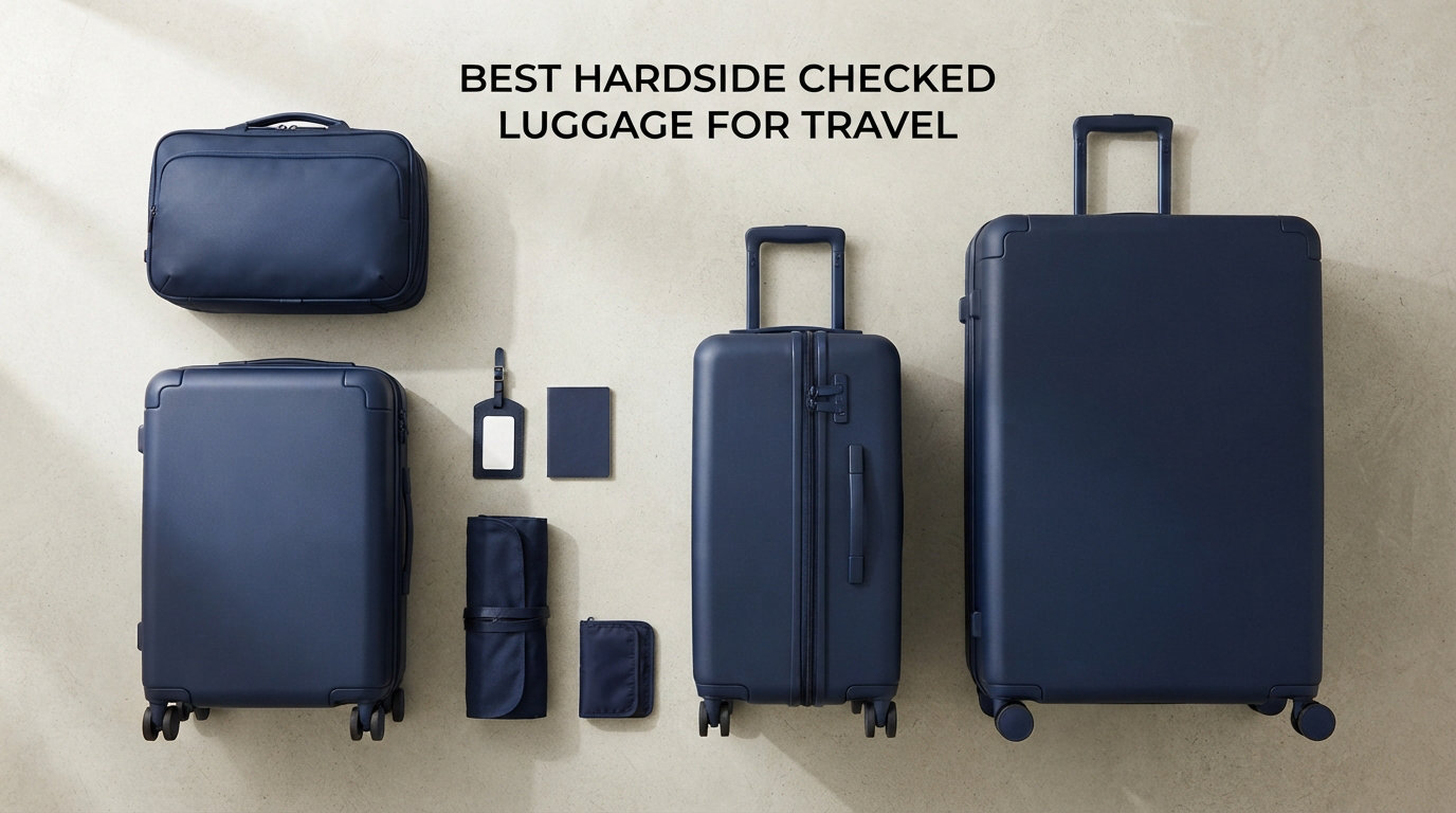 Best hardside checked luggage for travel