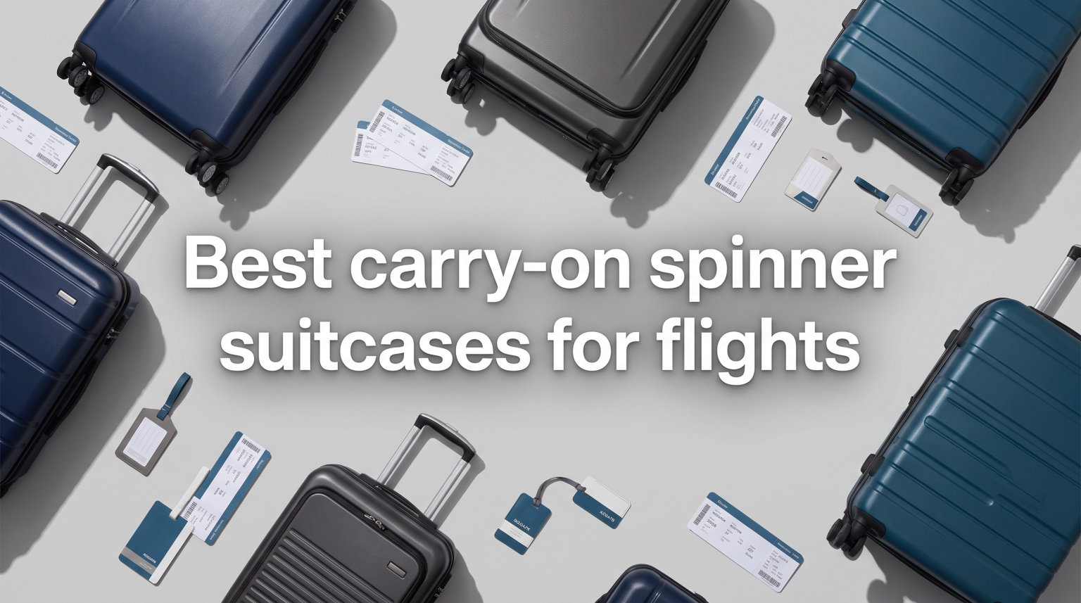 Best carry-on spinner suitcases for flights