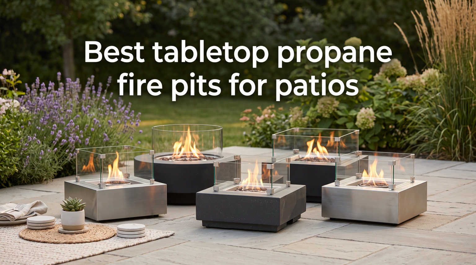Best tabletop propane fire pits for patios