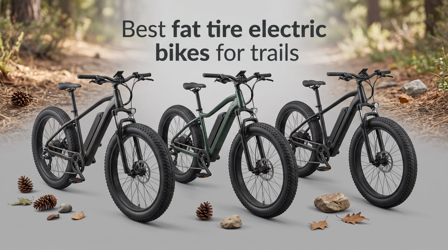 Best fat tire electric bikes for trails