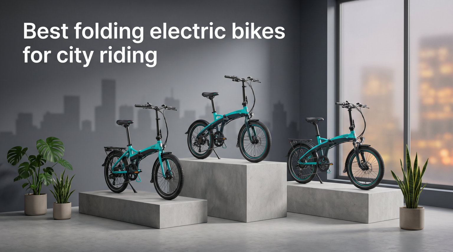 Best folding electric bikes for city riding