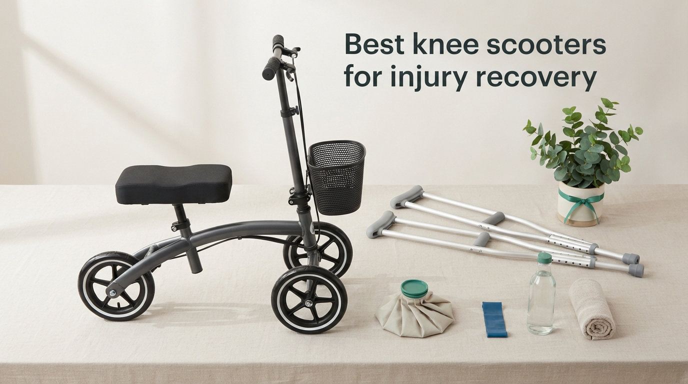 Best knee scooters for injury recovery