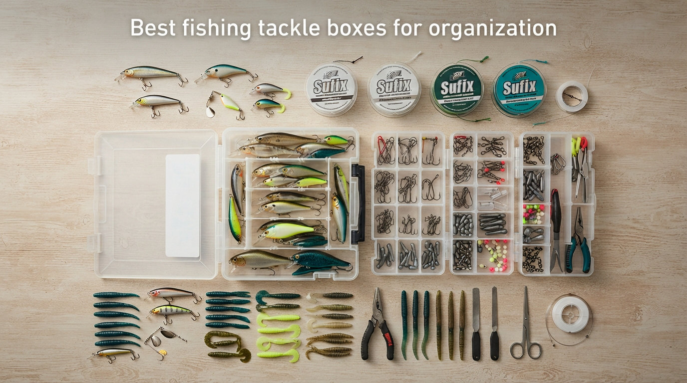Best fishing tackle boxes for organization